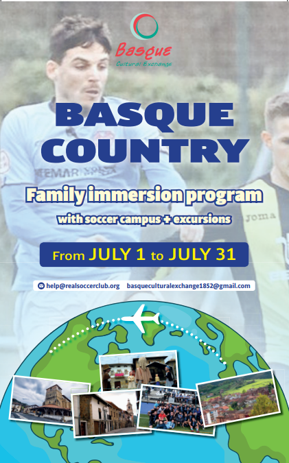 Basque Welcomesign Welcome Letters from Basque hosting families | REAL sc - real boise cf ...